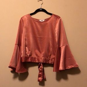 pink blouse